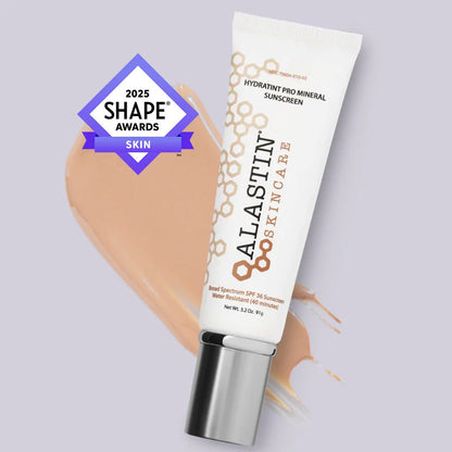 ALASTIN Skincare HydraTint Pro Mineral Sunscreen SPF 36 (3.2 oz) | 2-in-1 Tinted Daily Sunblock Moisturizer for Face & Neck | Fragrance-Free, Water Resistant